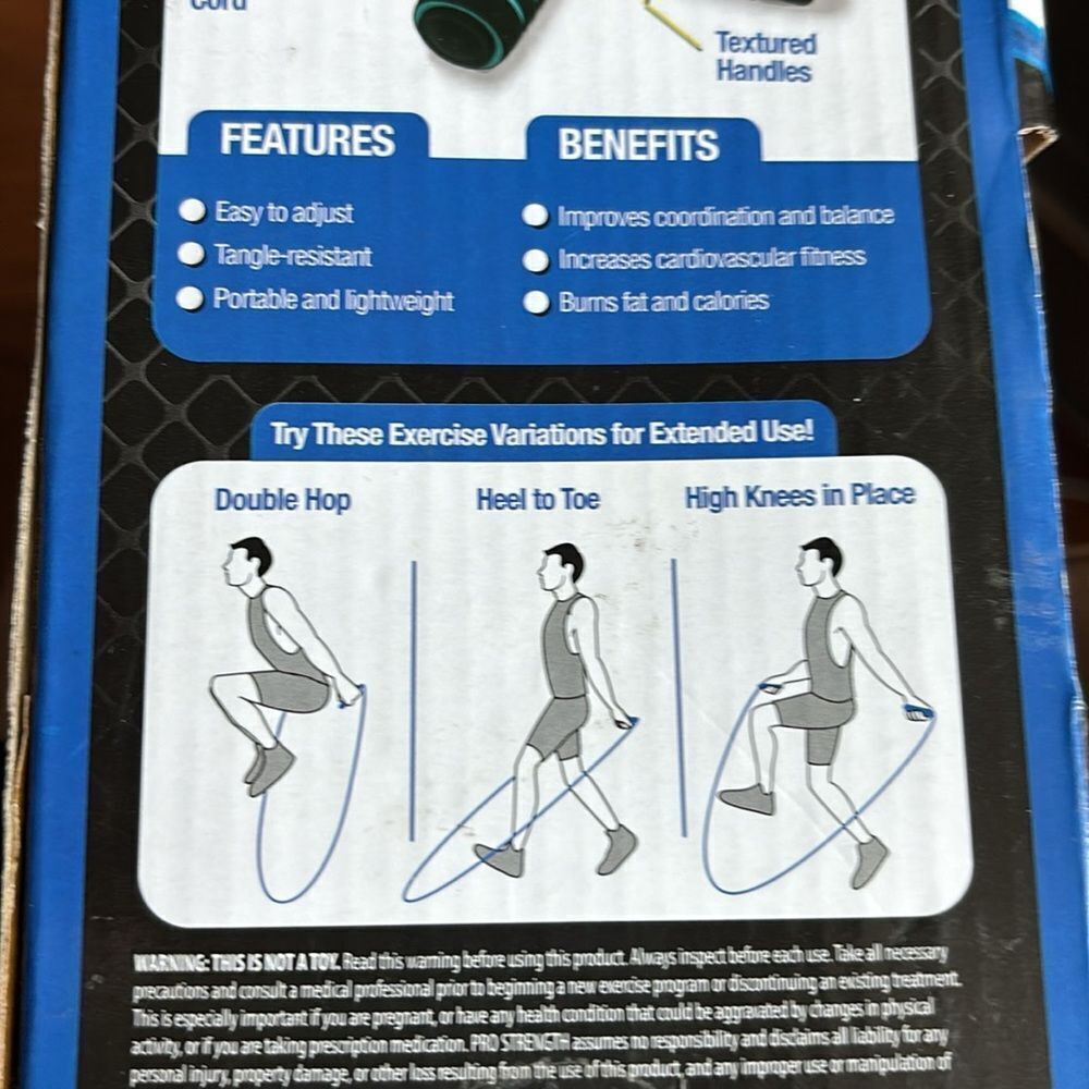 Pro Strength Weighted Jump Rope NEW - Picture 3 of 5